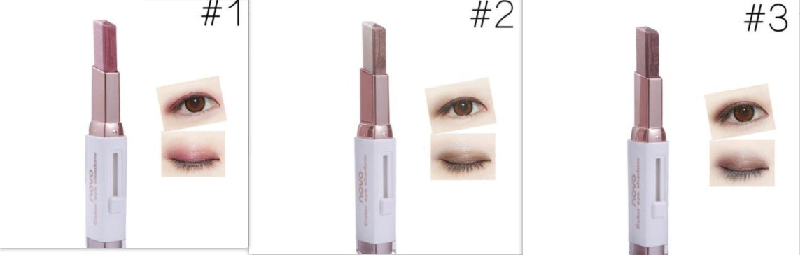Two-color gradient eye shadow stick Two-color gradient eye shadow stick